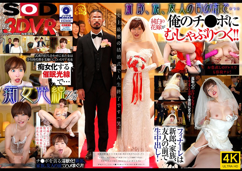 DSVR-860-cd02 【VR】痴女光線VR～史上最悪の結婚式～ 俺をゴミとしか見ていなかったリア充女が、催海报剧照