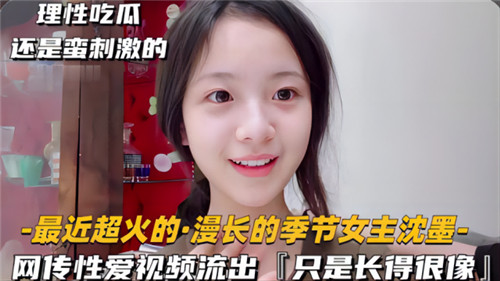 长相酷似沈默的女